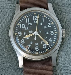 Hamilton H3 American military watch 1976